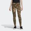 Adidas Originals Allover Print Comfortable Logo Knitted Sports Pants Women Bottoms Camouflage EC0759