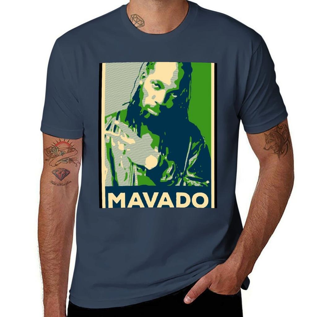 Jamaica Icons Mavado HOPE Famous Jamaican T-Shirt Custom Shirt Cheap Stuff Men's T-shirt