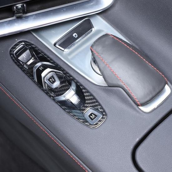 ABS Carbon Center Gear Shifter Indicator Base Frame Cover For Corvette C8 +