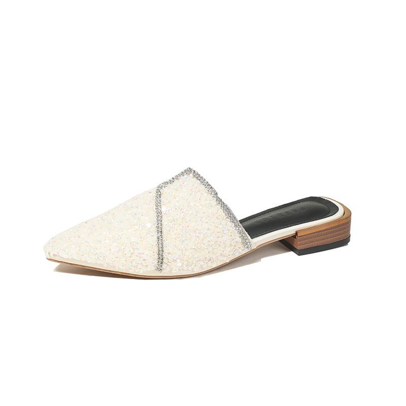 New Pointed-toe High-heeled Flip-flops, Thin-heeled Pointed-toe Women's Shoes
