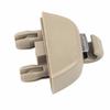 2x Sun Visor Clip Hook for VW Polo Passat Skoda Seat 2012-2015 6R0857561Y20 Car Inner Sun Visor Hanger Holder Clips