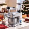 VEVOR Stand Mixer, 6 L Electric Kitchen Mixer, 1500W Dough-Mixer, 6+P Speeds Tilt-head Food-Mixer with 1.5 L Blender Cup, Stainless Steel Bowl