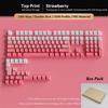 Xiaomi 133+ Gradient Shine through backlit RGB Gamer Keycap For Mx Switch Mechanical Keyboard OEM Profile PBT Keycap ISO Layout Key cap