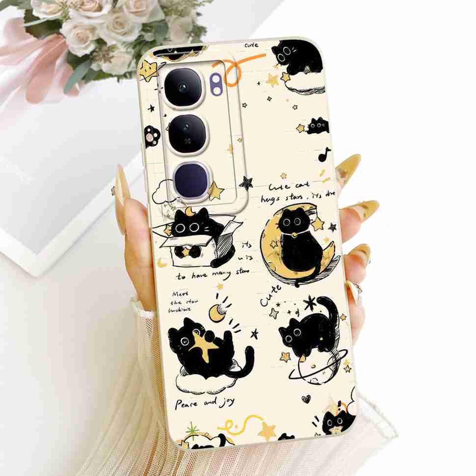 For Vivo V40 Lite 4G (IDN) Case 2024 Fashion Pattern Phone Back Cover For Vivo V 40 V40 Lite V40Lite 4G IDN Casing 6.67"