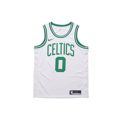 NBA Quick-Dry Basketball Tank Top, 2020, Boston Celtics, Jayson Tatum #0 Men Tops White CW3585-107