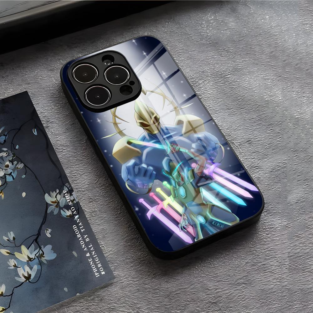 Game T-Terraria Phone Case For IPhone 17 Air 16 E Pro Max 15 14 13 Mini 12 Pro 11 Max Plus Black Glass Cover