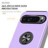 For Google Pixel 9/Pixel 9 Pro Case Anti-Scratch PC+TPU Protective Cover with Rotary Kickstand
