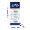 2026 Calendar 3 Months Home Planner Vertical Hangable Wall Calendar Planner Schedule Organization Holidays Calendar for Family