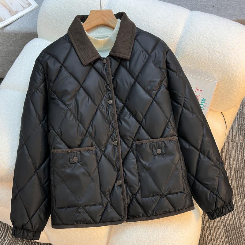 

Модные зимние женские парки Толстая теплая куртка Свободные женские пальто XL