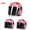 Casques de moto de haute qualité, casque de vélo électrique, ouvert, double visière, pour hommes et femmes, pour l'été, pour scooter, Dot