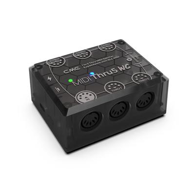 CME MIDI Thru5 WC - 1 In 5 Out MIDI Interface - High Speed MIDI Thru To Transfer All MIDI Data - Precision 1 To 5 MIDI Splitter