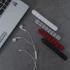 Organizer magnetic autoadeziv din silicon de culoare solidă pentru cabluri Suport pentru cabluri Cleme flexibile din silicon pentru birou Organizator pentru cablul mouse-ului