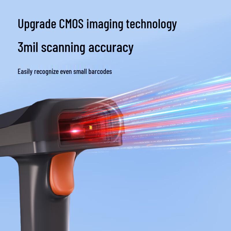 GEPAD Wireless Barcode Scanner with Display
