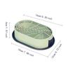 Pet Cat Grass Planter Box With Drain Holes Multifunctional Hydroponic Planting Tray Greenhouse Wheatgrass Growing Pot