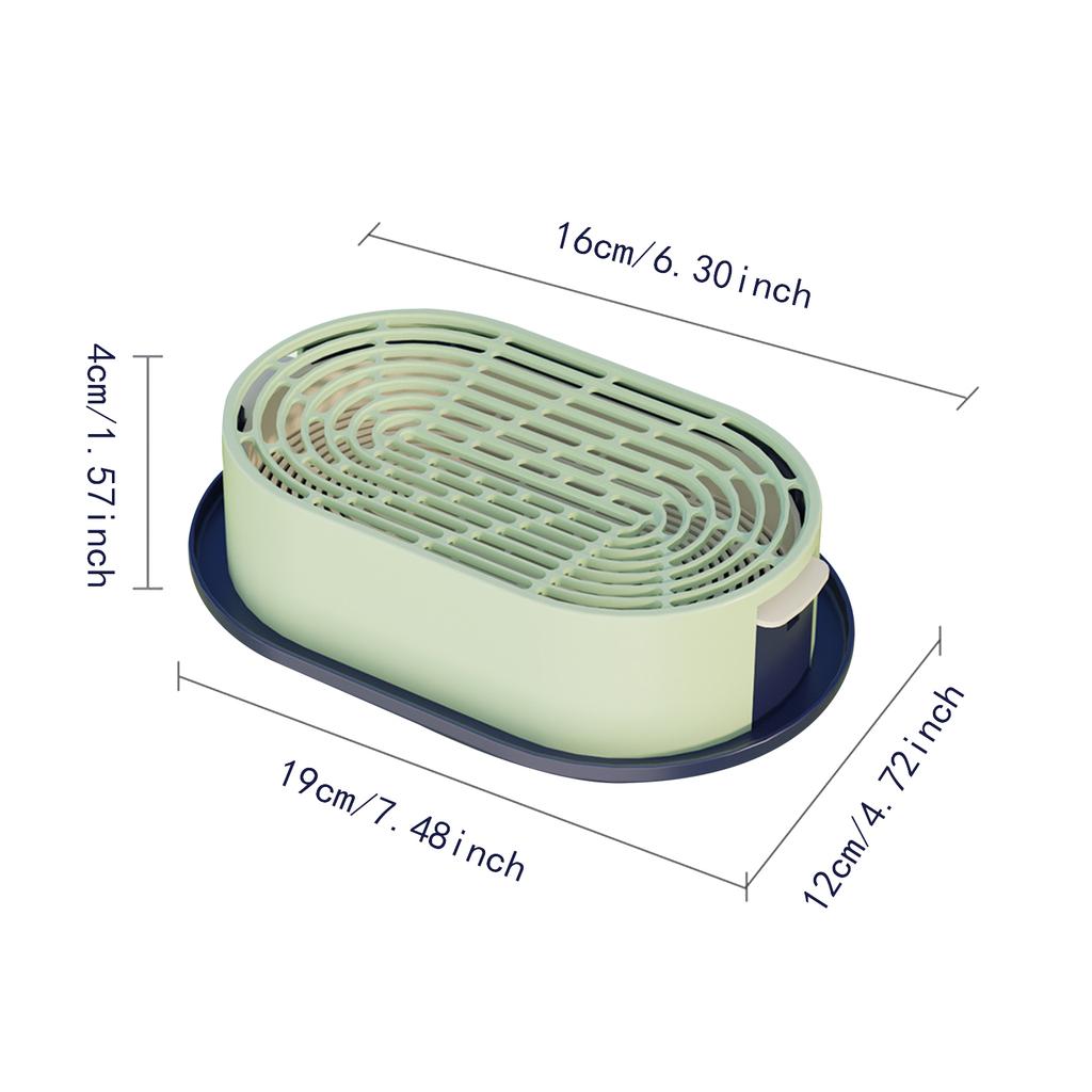 Pet Cat Grass Planter Box With Drain Holes Multifunctional Hydroponic Planting Tray Greenhouse Wheatgrass Growing Pot