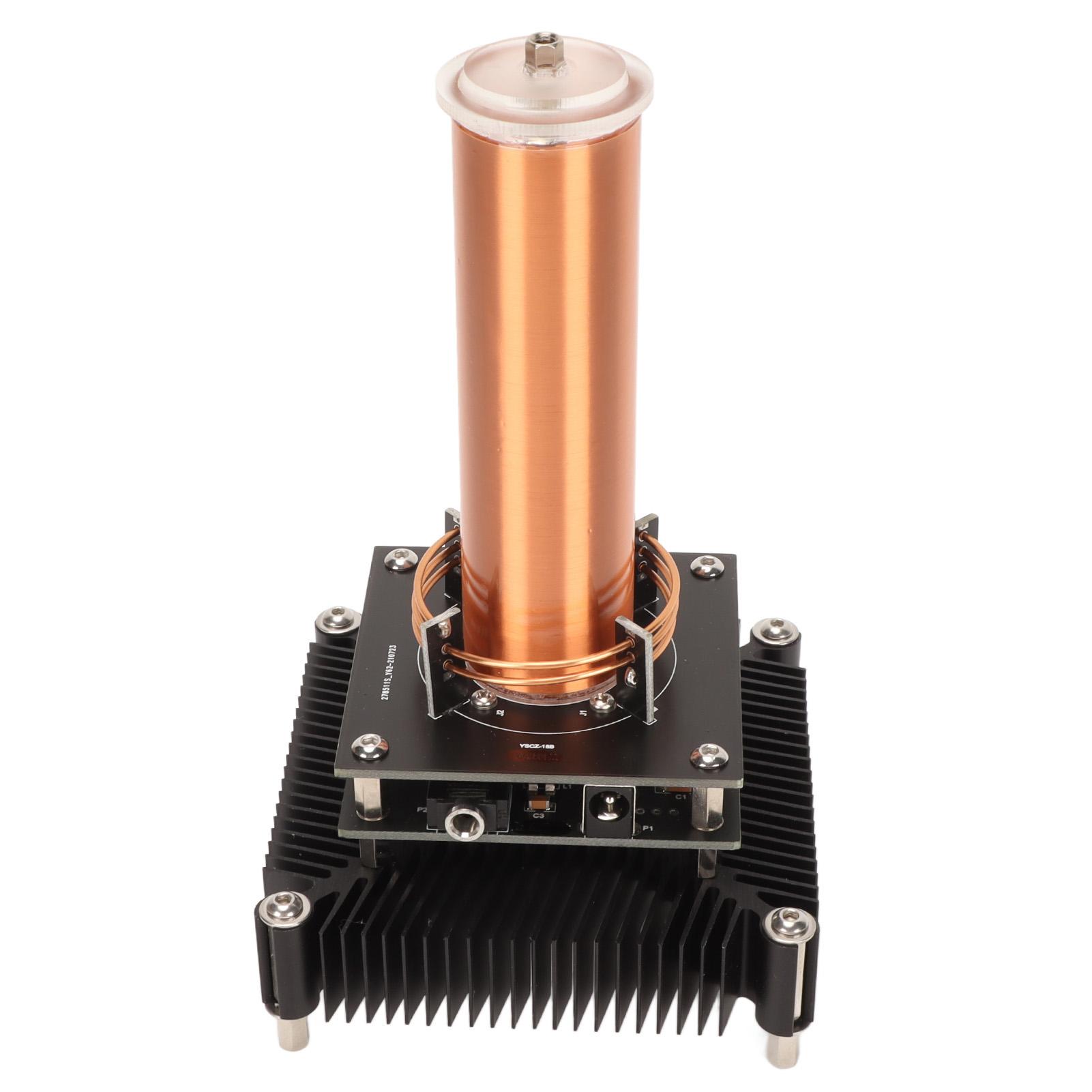 

Музыкальный комплект катушек плазменный динамик дуговой генератор модель для эксперимента по беспроводной передаче 100‑240 В ЕС US Plug