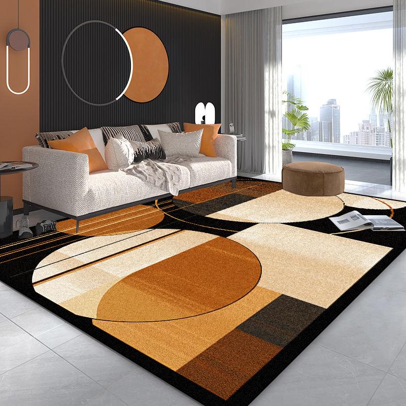 Nordic Geometric Carpets for Living Room Decoration Modern Sofa Large Area Home Rugs for Bedroom Soft Non-slip Mat for Children