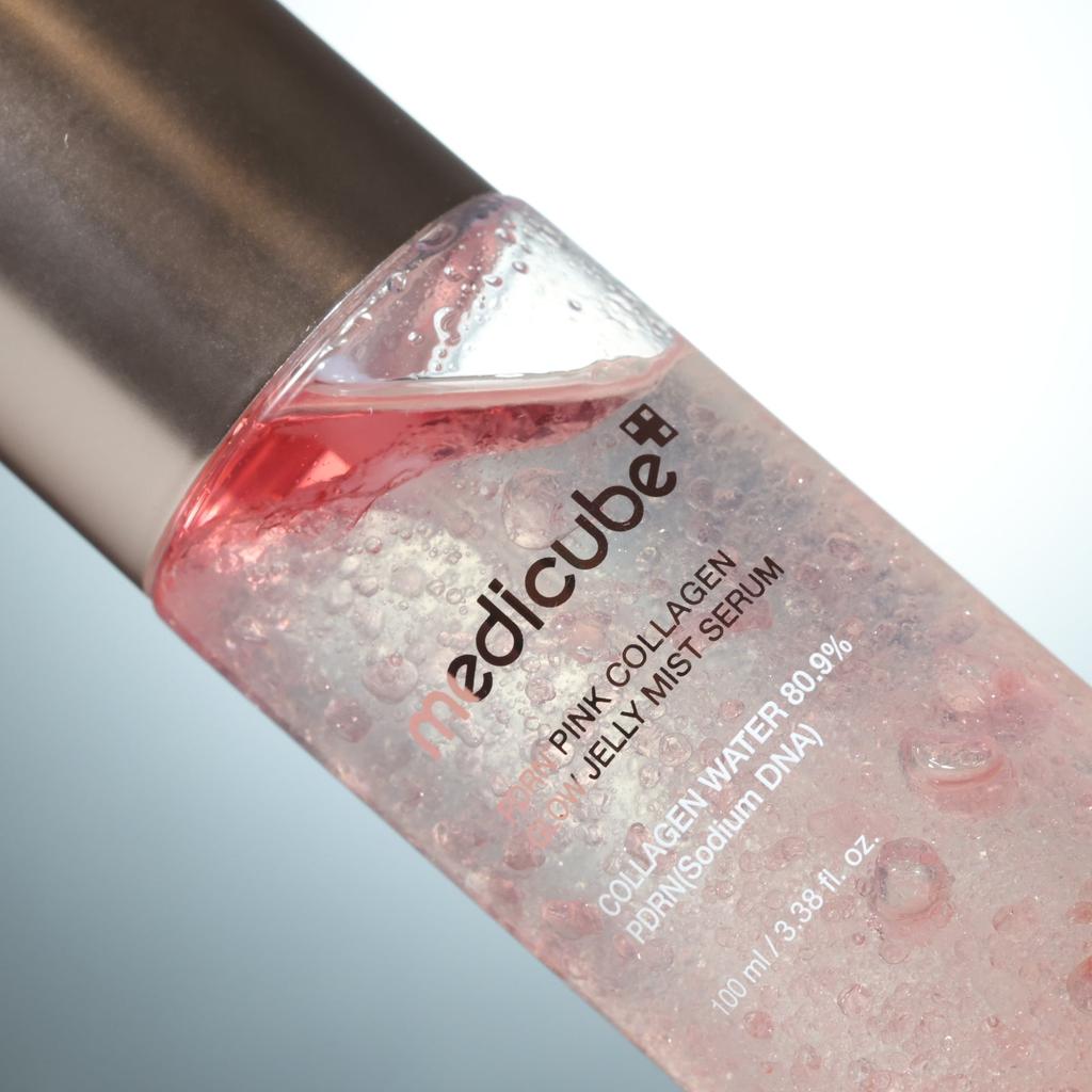 Medicube PDRN Pink Collagen Glow Jelly Mist Serum 100mL