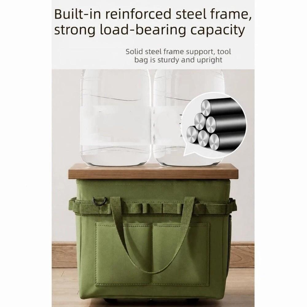 Oxford Cloth Tool Storage Bag Large Capacity Tool Organizer Portable Foldable Tote Car Repair