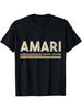 Amari Limited Edition Personalized Name Retro Vintage T-Shirt
