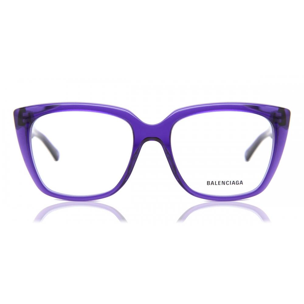 

Balenciaga Bb0062o 003 Women Eyeglasses Shiny Violet/53
