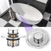 Enhances Double  Function Bathtubs Plug & Strainer Popup Styles 2 In 1 Bath Tub Drain Plug And Hair Collector Popup Stop