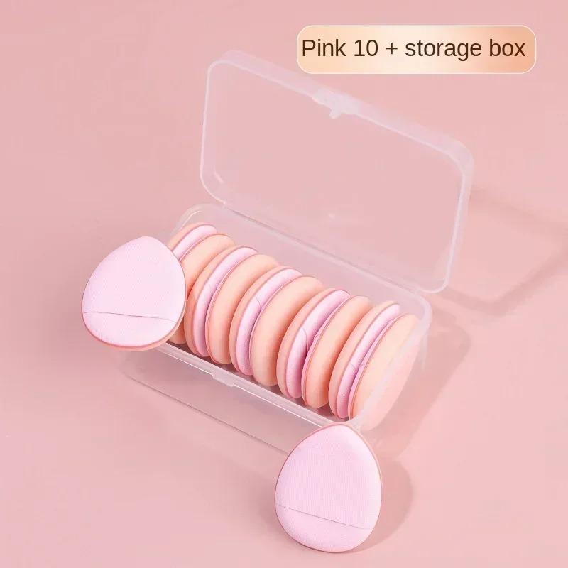 5/10Pcs Mini Finger Puff Foundation Small Air Cushion Powder Sponge Face Concealer BB Cream Cosmetic Applicator Makeup Tools