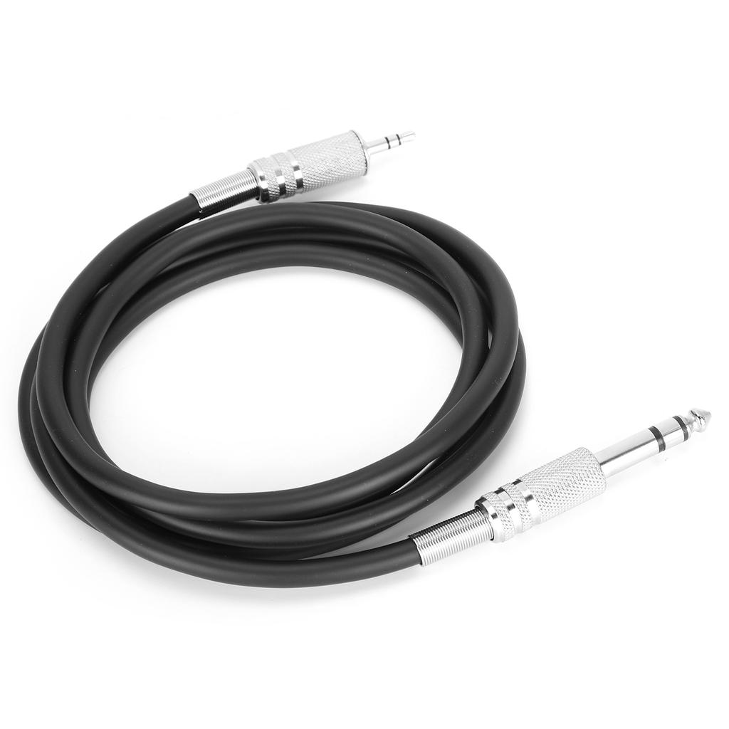 o Cable 3.5mm (18 Inch) Male to 6.35mm (14 Inch) Male TRS Stereo o Adapter CableBlack 2m