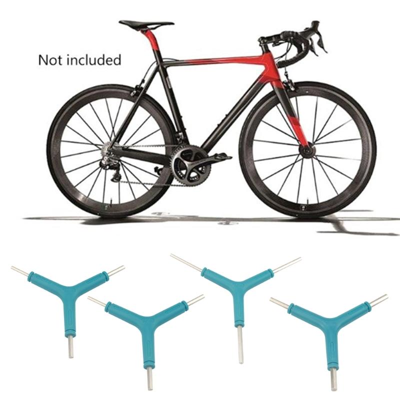 Y-Form Fahrrad Sechskant-Schlüssel Fahrrad Radfahren Drehmomentschlüssel Innensechskant-Schlüssel-Kombination Reparaturwerkzeuge 3-Wege Inbusschlüssel