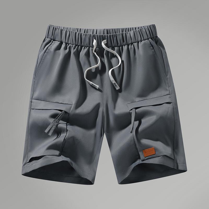 

Casual Shorts Men s Five Quarter Pants Summer Loose Quick Drying Solid Color Sports Pants XS