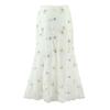 2026 Chic Lace Patchwork 2-Piece Set: Backless Top & High-Waisted Skirt