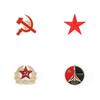 Pin Communist Fashionable Cartoon Character Alloy Brooch Metal Accessory