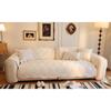 Cross-Border New Milk Fleece Quilted Sofa Cushion Plush Autumn And Winter Sofa Cover Sofa Towel Cover Cloth Seat Cushion