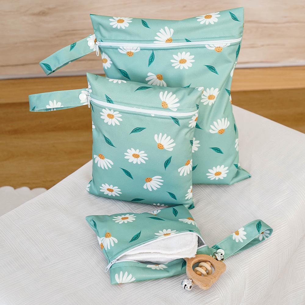 3-Piece Cute Travel and Storage Bag Set: Dustproof Hanging Bag, Clothes Organizer, Diaper & Miscellaneous Bag