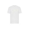 Logo Print Crew Neck Short Sleeve T-Shirt Men Tops White 3KZTEA-ZJ9AZ-1100