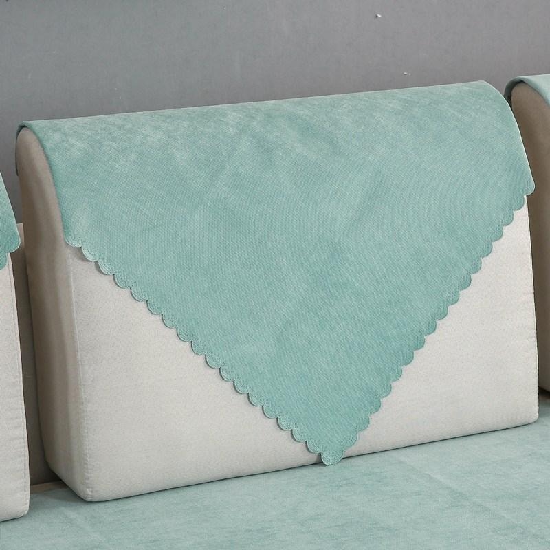 Four Seasons Universal Waterproof and Urine-proof Sofa Cushion Simple Fabric Non-slip Leather Cushion Full Cover