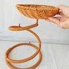  Spacious Snacks And Bread Holder Rattan Plastic Holder for Fruit and Sweet