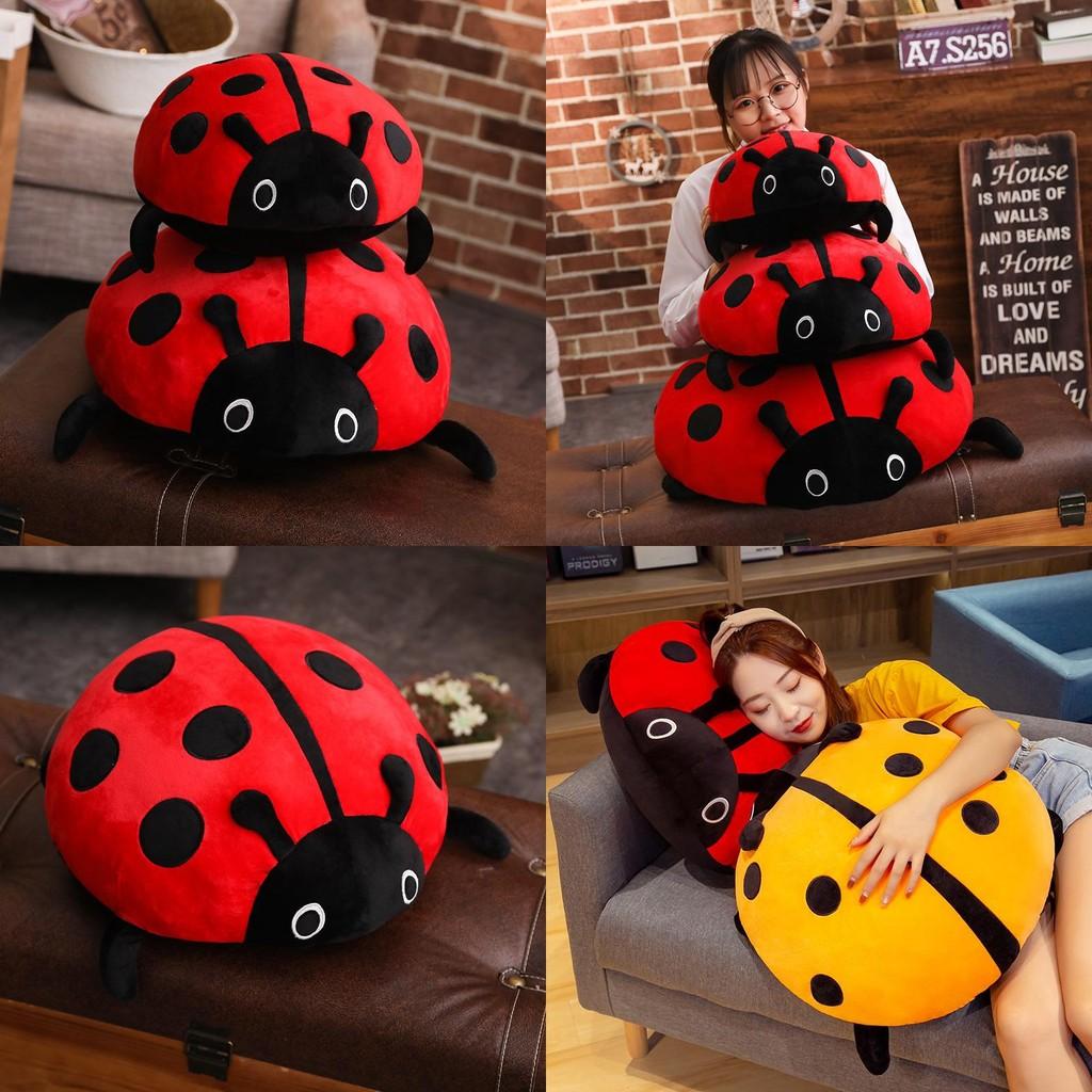 Cute Stars Seven Ladybird Plush Toy Cartoon Carapace Creative Kid Gift Birthday