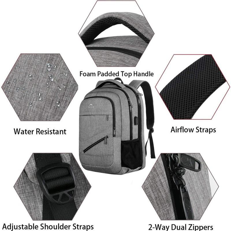 Köp Travel Laptop Bag, Men's And Women's Large Travel Backpack