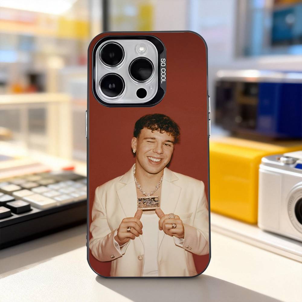 Q-Quevedo BUENAS NOCHES Cool Phone Case For iPhone 11,12,13,14,15,16,17,Pro,Max,Plus,E,Air,Mini IMD Matte Black