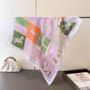 2026 Design Fashion Square Silk Scarf Women Hairband Printed Small Satin Shawls Foulard Neckerchief Female Headbands Bandana