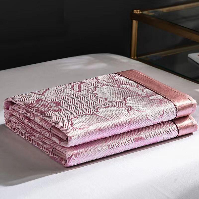 

Простыни Летний прохладный коврик Ледяной шелк Бытовая общежитие Складные Удобные дышащие Студенческие модные современные мягкие нескользящие 90x190cm