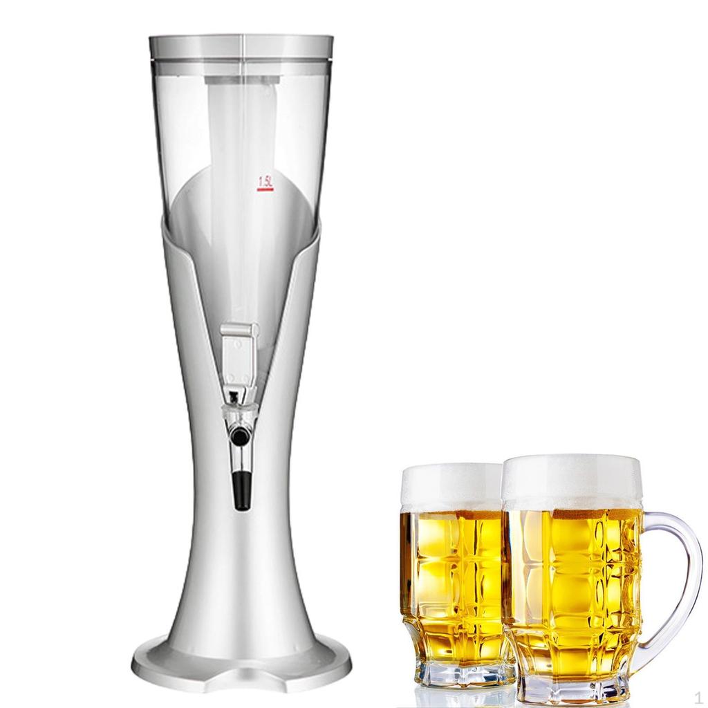 Beer Dispenser with Spigot Pourer Drink Beverage Juice for Outdoor