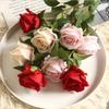 Artificial Flower Silk Rose Valentine's Home Vase Decor Wedding Bridal Bouquet Outdoor Garden Bonsai Arch Holiday Party Diy Gift