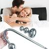 Stainless Steel Anal Hook Anus Balls Metal Anal Dilator Butt Plug Big Anal Beads Prostate Massager Insert Sex Toy for Adult