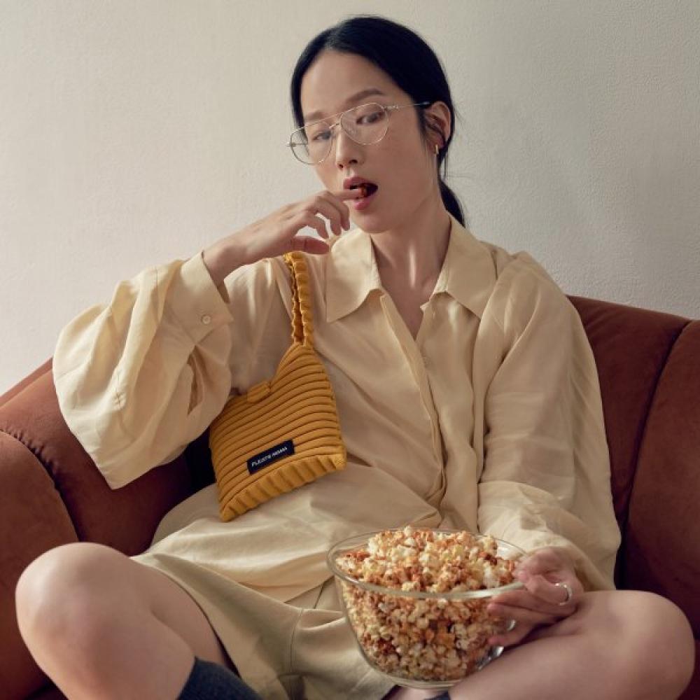 Pleatsmama Mustard Melody Bag