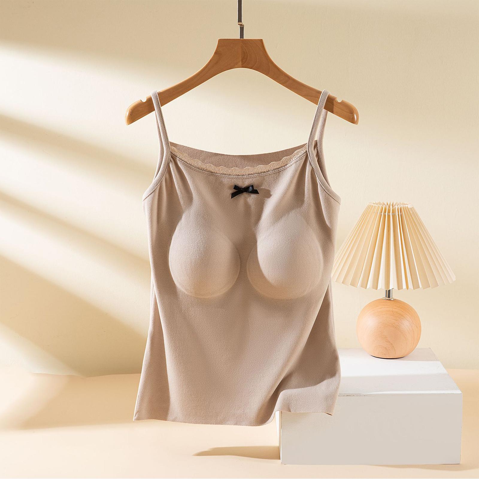 

Женская модная асимметричная блузка на одно плечо со шнуровкой и кружевной отделкой, со встроенным бюстгальтером L бежевый