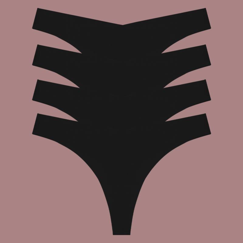 

4 шт. нижнее белье из ледяного шелка, женские бесшовные стринги, сексуальные, с низкой талией, с V-образным вырезом, женские дышащие однотонные трусики, спортивные трусы M&4pcs