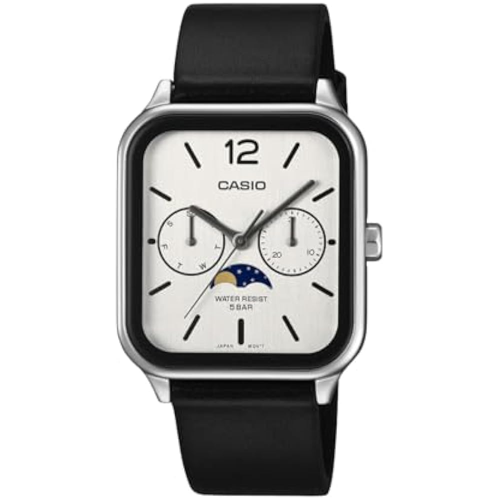 [Casio] Watch Casio Collection [Domestic Genuine] Moon Phase Function MTP-M305L-7AJF Men's White ...