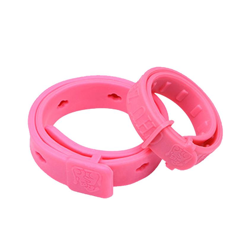 

Домашній вихованець кішка/собака Блошиний нашийник 2pcs/cat,dog рожевий